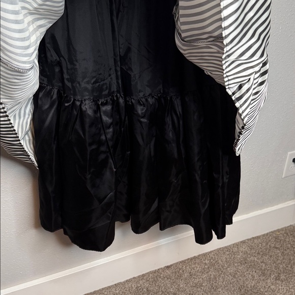 Gunne Sax By Jessica McClintock Vtg 70's Stripe Whimsygoth Maxi Dress Size 5 - Picture 8 of 13